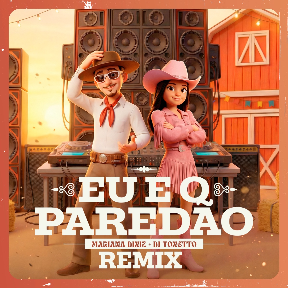Eu e o Paredão - Single by Mariana Diniz Boiadeirinha, Dj Tonetto & Potencia Sertaneja album cover