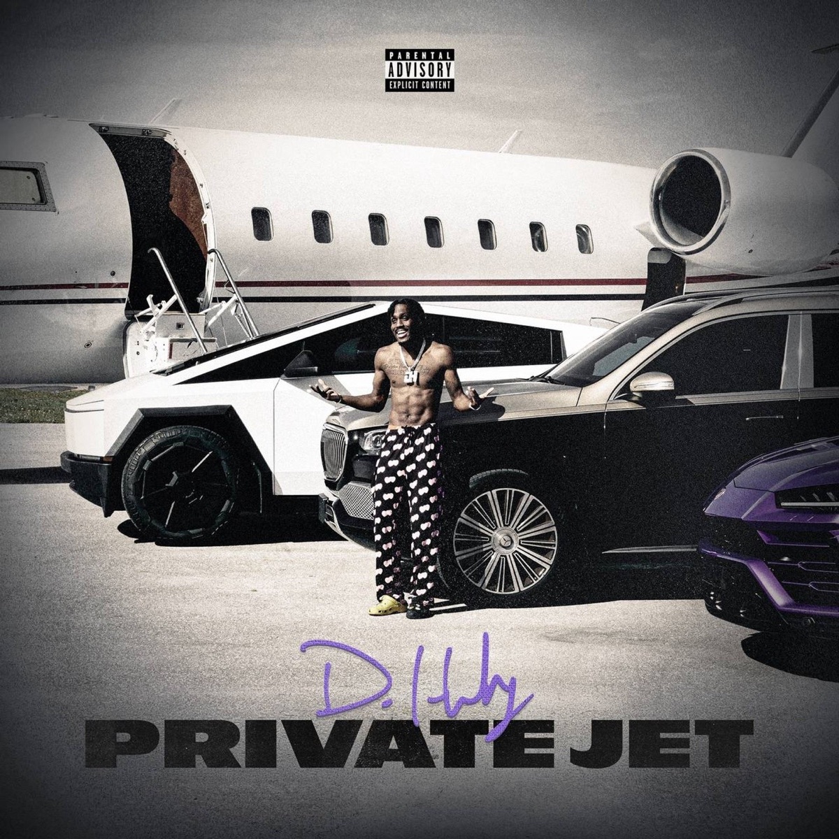 PRIVATE JET - Single by D'Aydrian Harding album cover