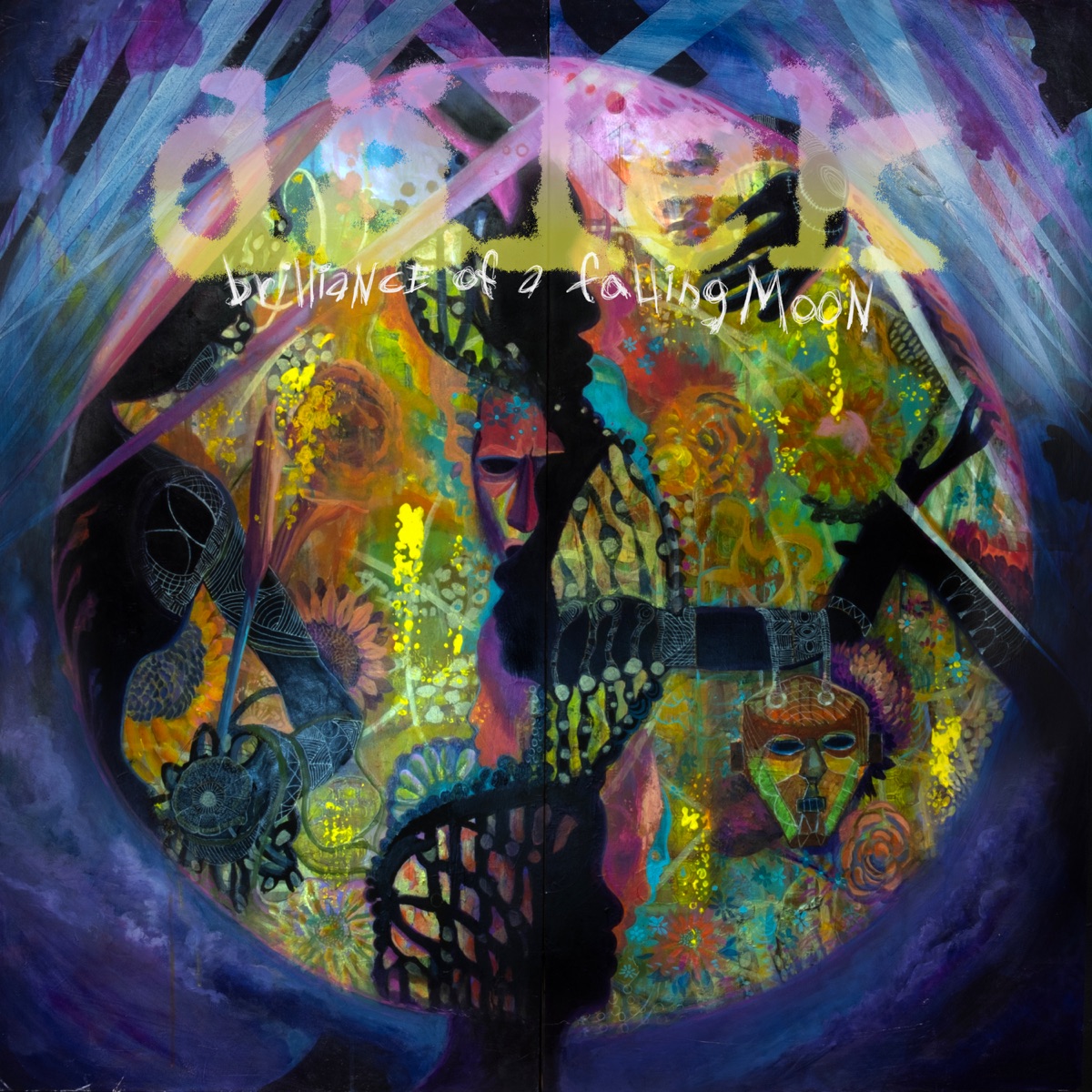 Brilliance of a Falling Moon by Dälek album cover