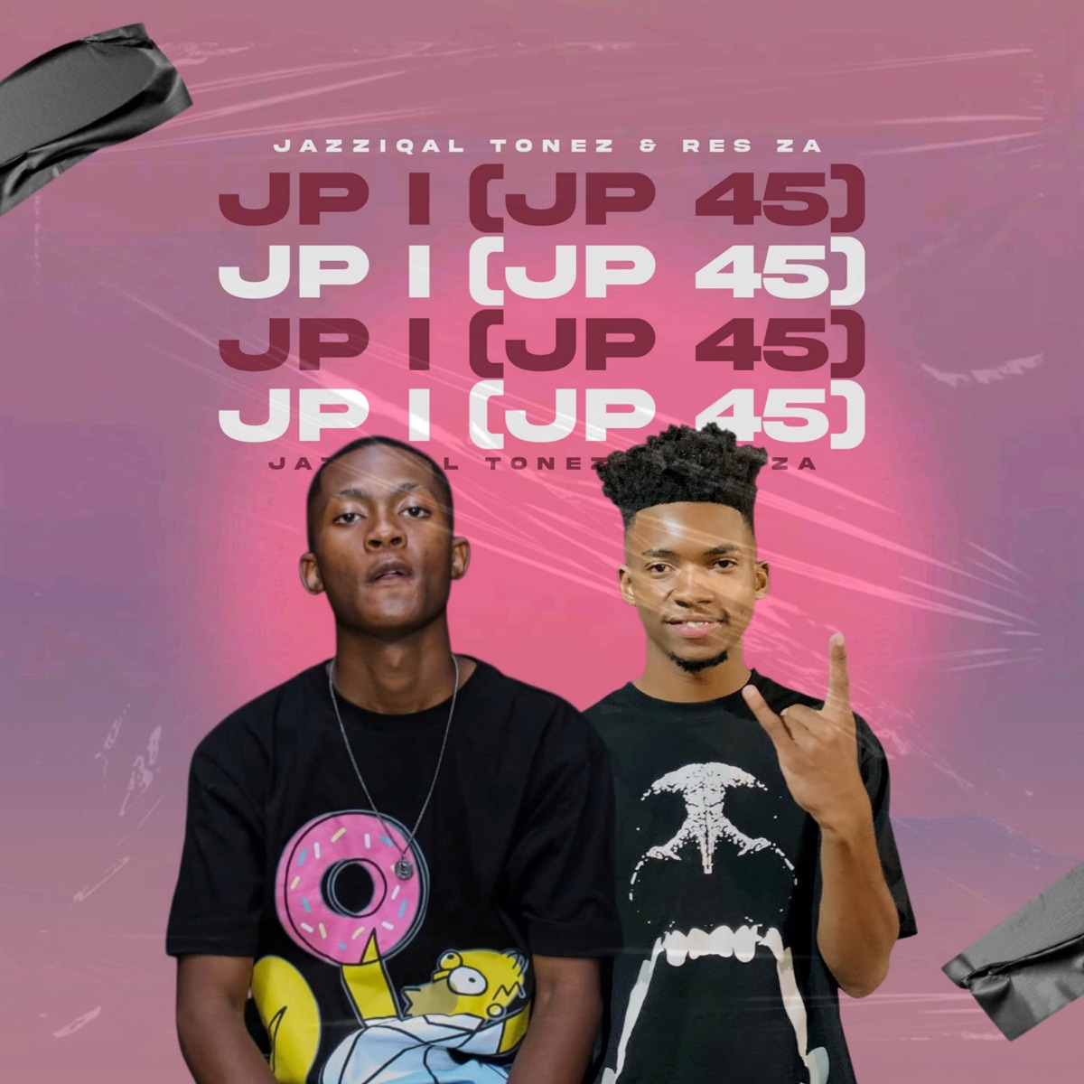JP I 45 - Single by Jazziqal Tonez & Res ZA album cover