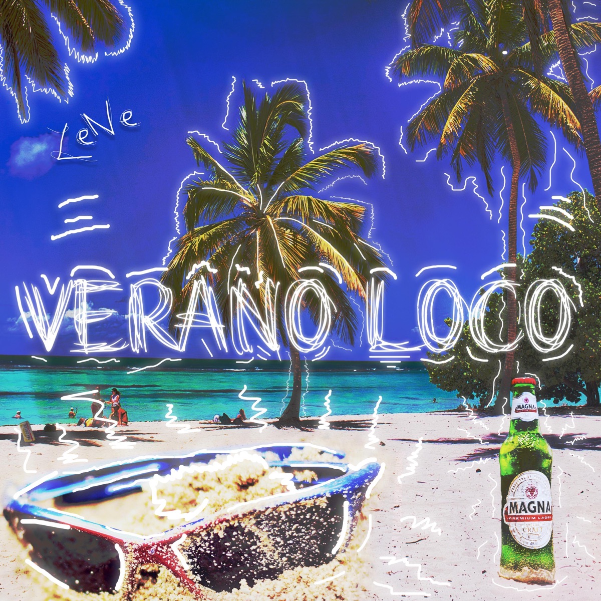 Verano loco - Single by Lenee album cover