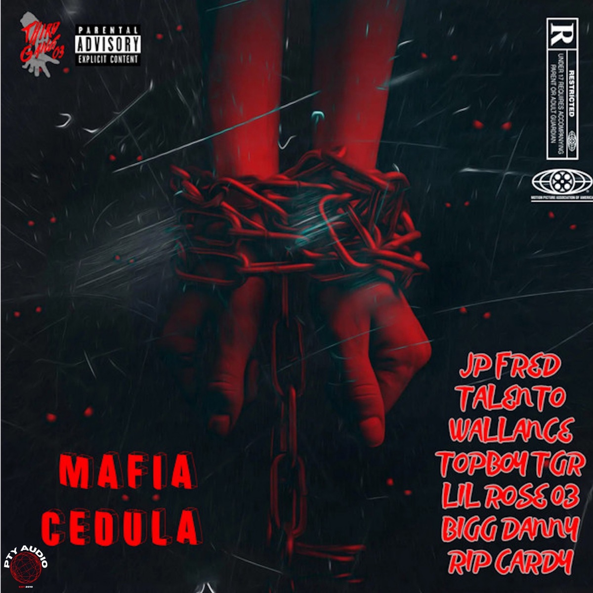 Mafia Cedula (feat. Lil Rose 03, Wallance, Bigg Danny & RIP Cardy) - Single by JP FRED, Talento Mafia & Topboy TGR album cover