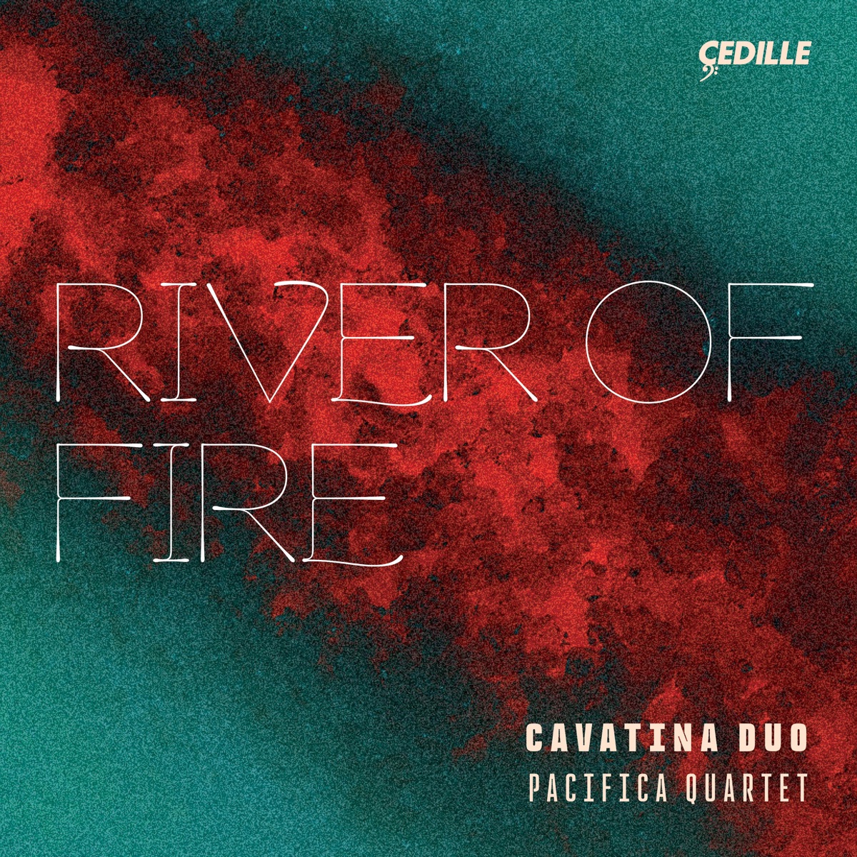 River of Fire by Cavatina Duo & Pacifica Quartet album cover