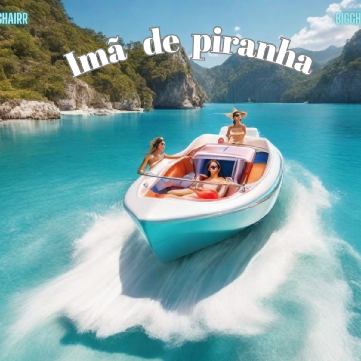 Imã de Piranha - Single by Bigghairr & Jtave Mc album cover