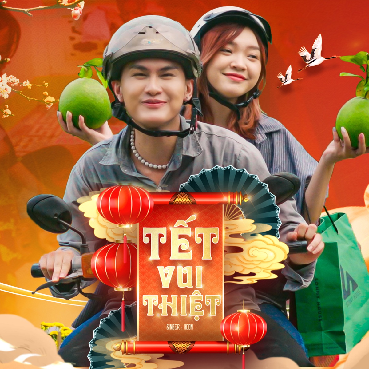 Tết Vui Thiệt - Single by Hoon album cover