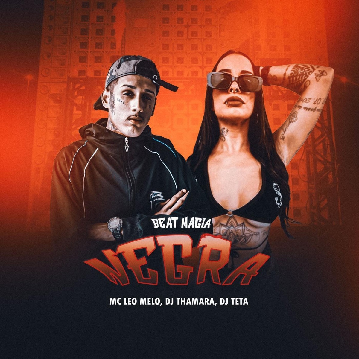 Beat Magia Negra - Single by DJ Thamara, MC Léo Melo & DJ Teta album cover