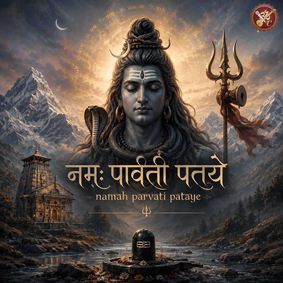 Namah Parvati Pataye - Single by Mahana Bysani & Shrishti Chaturvedi album cover