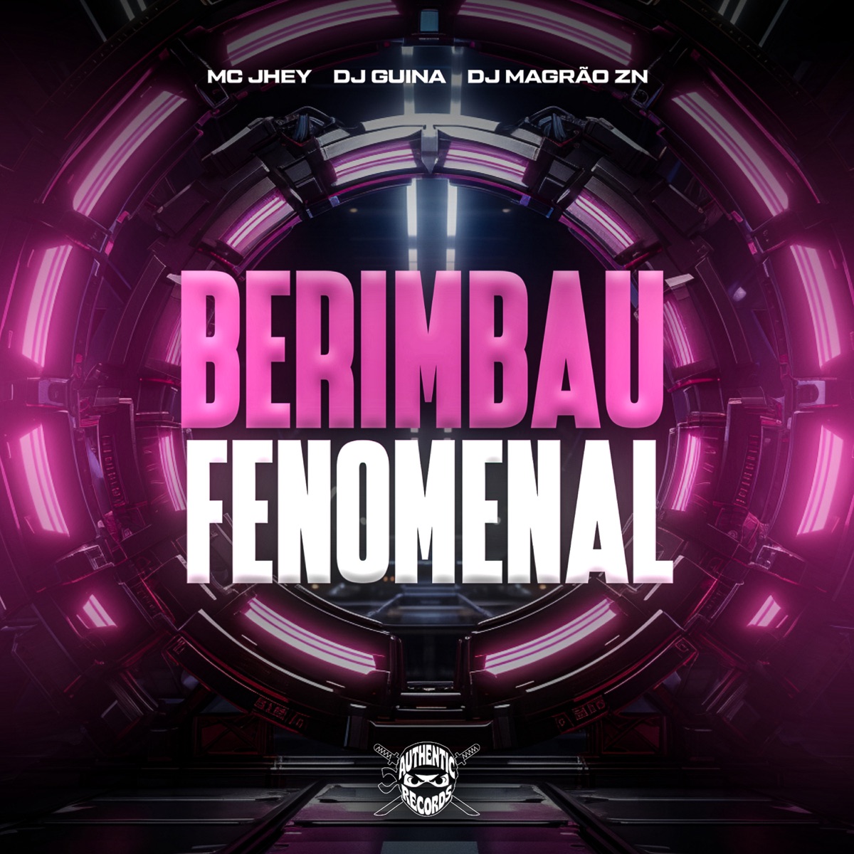 Berimbau Fenomenal - Single by DJ Magrão ZN, DJ Guina & Mc Jhey album cover