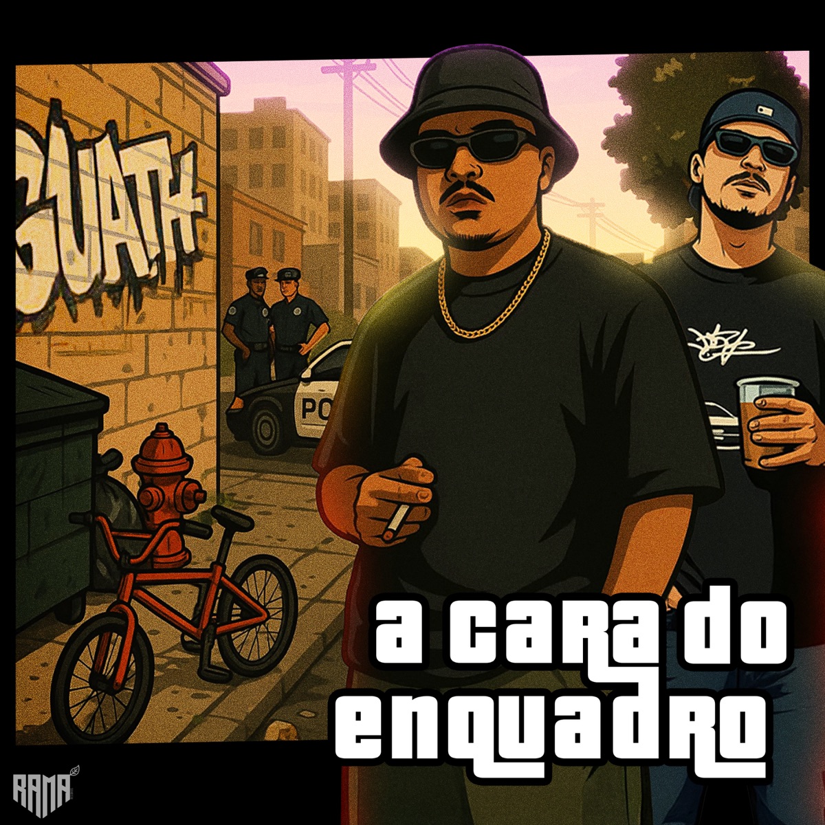 A Cara Do Enquadro - Single by GUATH, DJ Caru & PH Original album cover