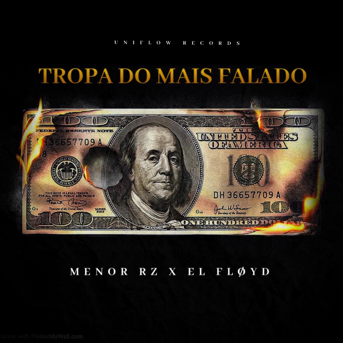 Tropa do Mais Falado - Single by El Fløyd & Menor Rz album cover