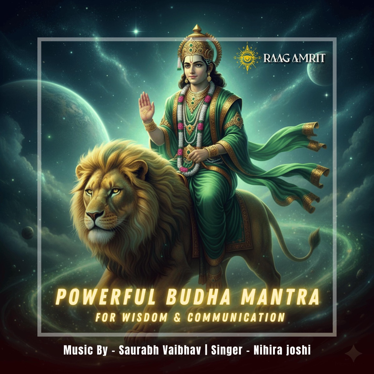 Om Bram Breem Broum Sah Budhaya Namah (feat. Nihira Joshi) - Single by Saurabh Vaibhav album cover