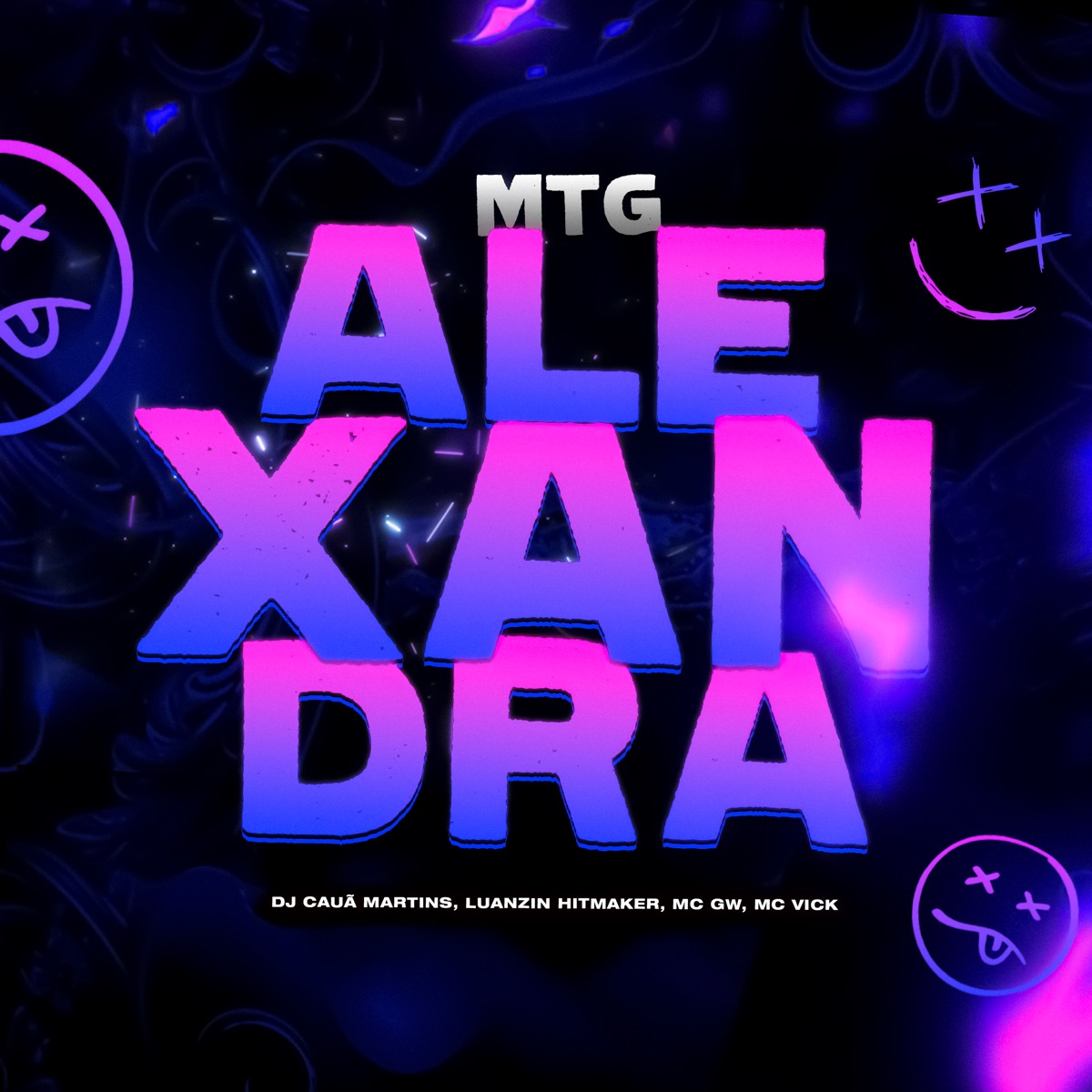 Mtg Alexandra (feat. MC GW & Mc Vick) - Single by DJ Caua Martins, Luanzin Hitmaker & WaveX album cover