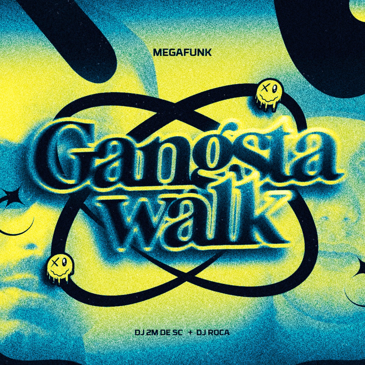 Mega Gangsta Walk (feat. mc pretchako & MC GW) - Single by DJ 2M DE SC, DJ Roca & MC Saci album cover