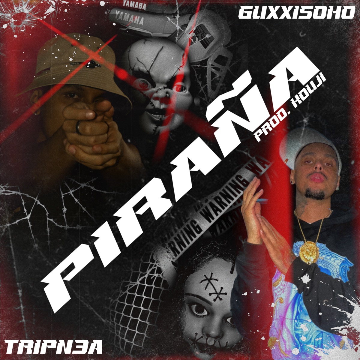 Piraña (feat. Guxxisoho & Kouji) - Single by Trip N3A album cover