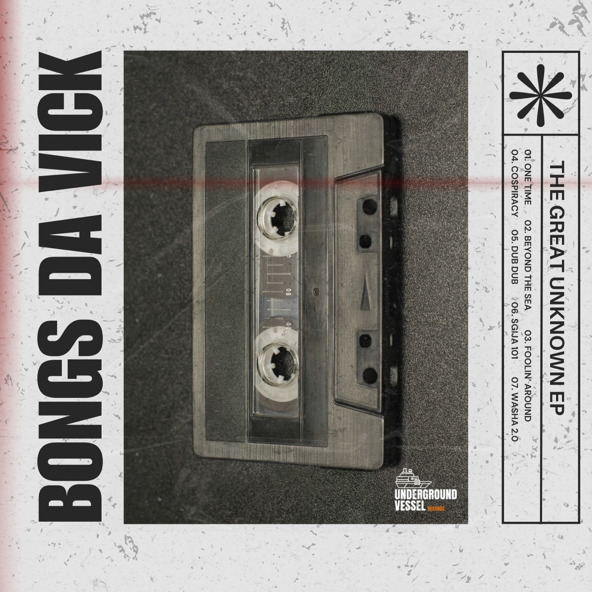 The Great Unknown by Bongs Da Vick album cover