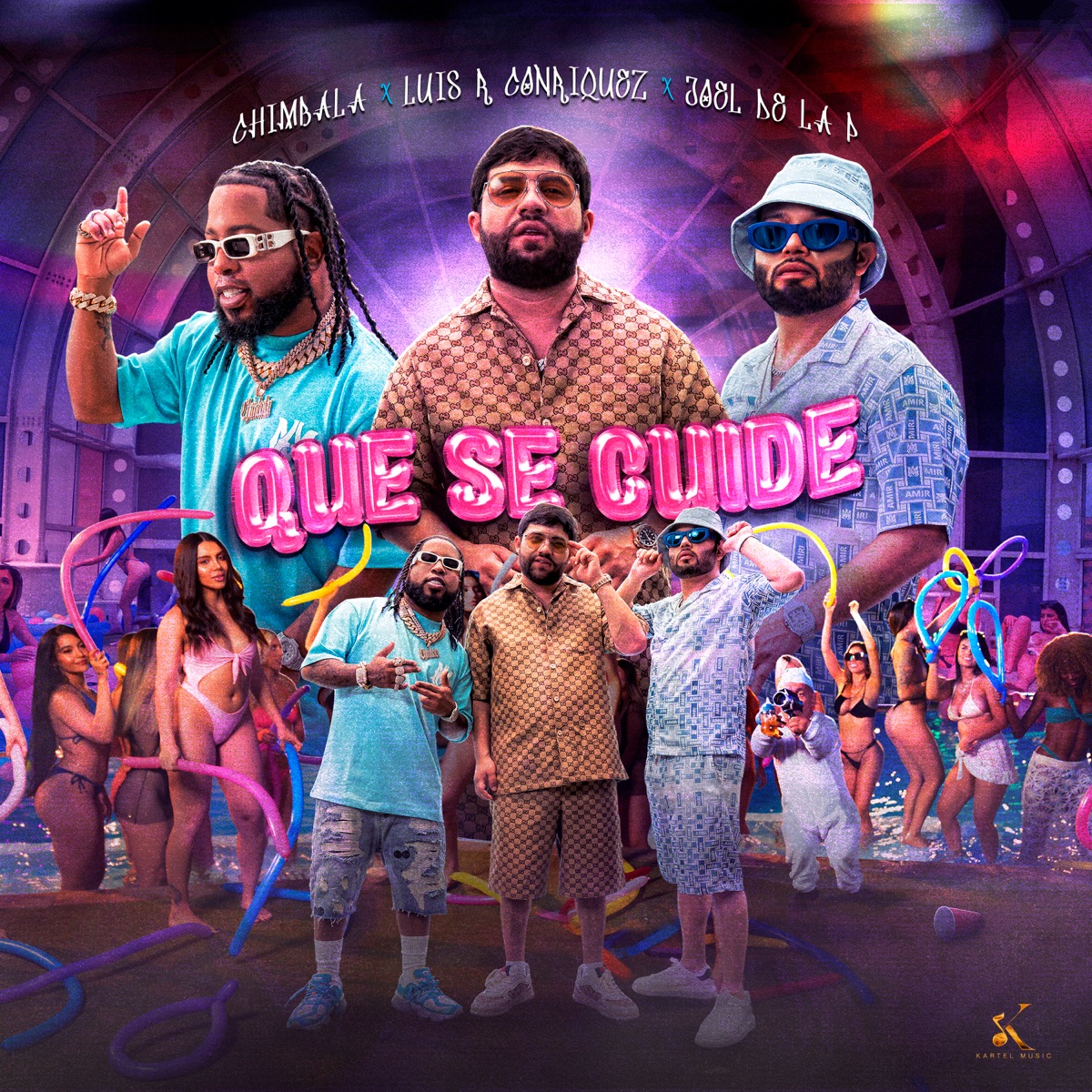 Que Se Cuide - Single by Luis R Conriquez, Joel De La P & Chimbala album cover