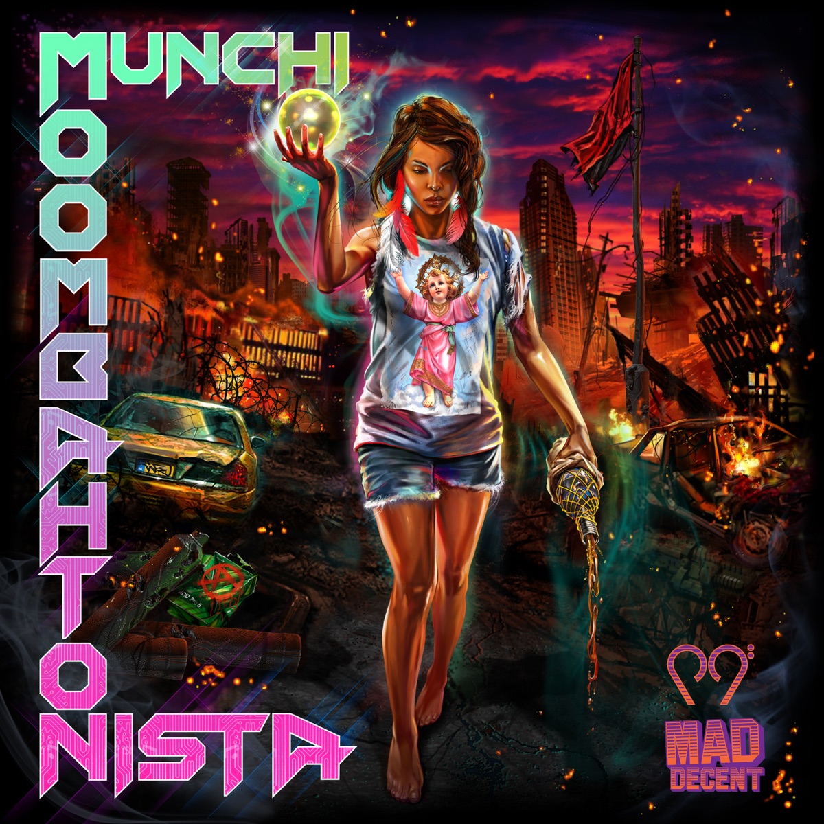 Moombahtonista EP by Munchi album cover
