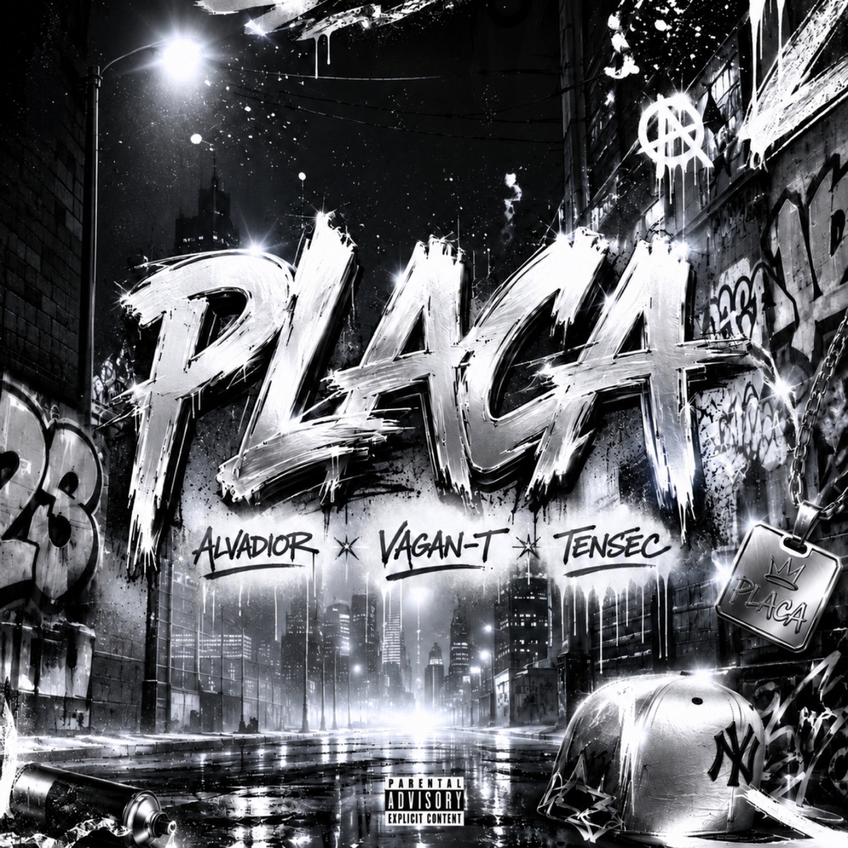 Placa - Single by Vagan-T, Alvadior & Tensec album cover