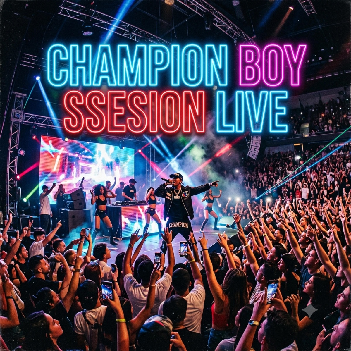 Champion Boy Sseion Live (feat. Cory La Caricatura) - Single by D Randy El Del Voltio album cover