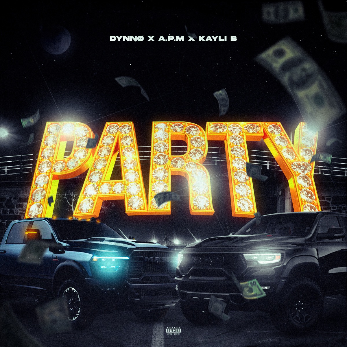 PARTY - Single by Dynno, A.P.M & Kayli B album cover