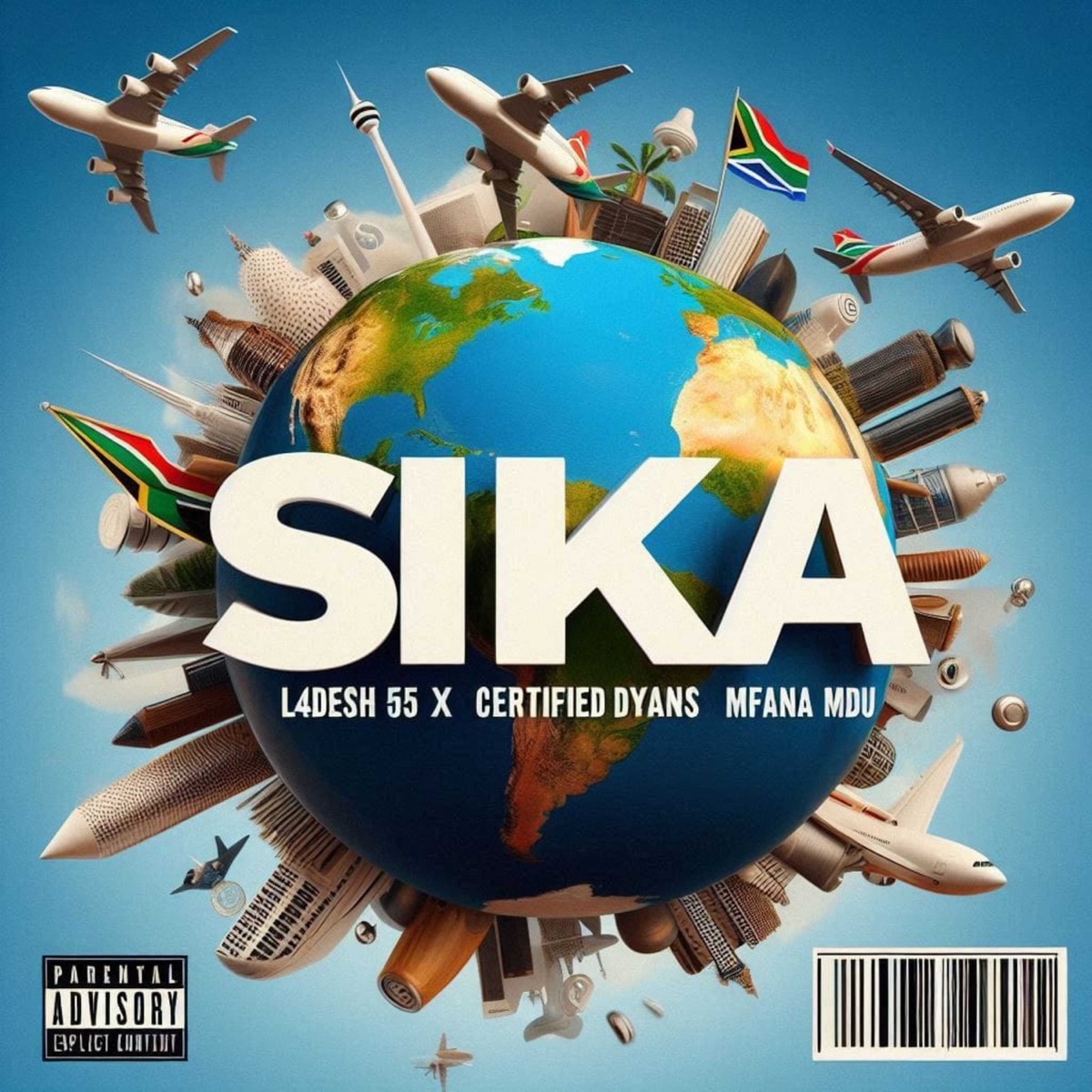 Sika - Single by L4desh 55, Mfana Mdu & Certified Dyans album cover