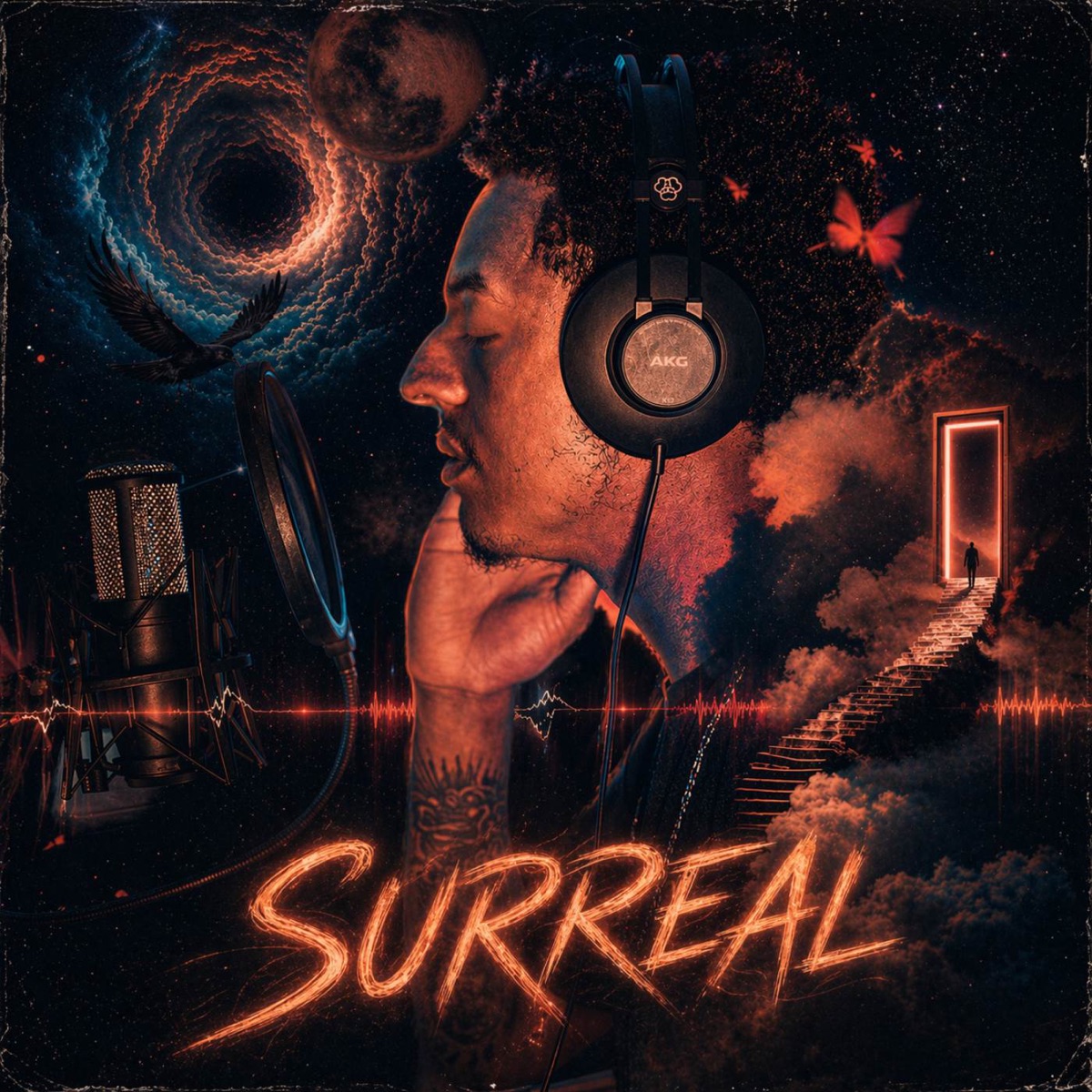 Surreal - Single by CJ CriaBlack & gptonosbeats album cover