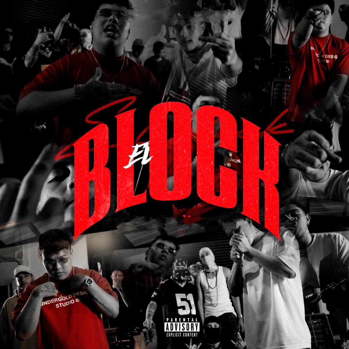 El Block - Single by Young Blood, Lamadrid 604 & Btm on vibes album cover