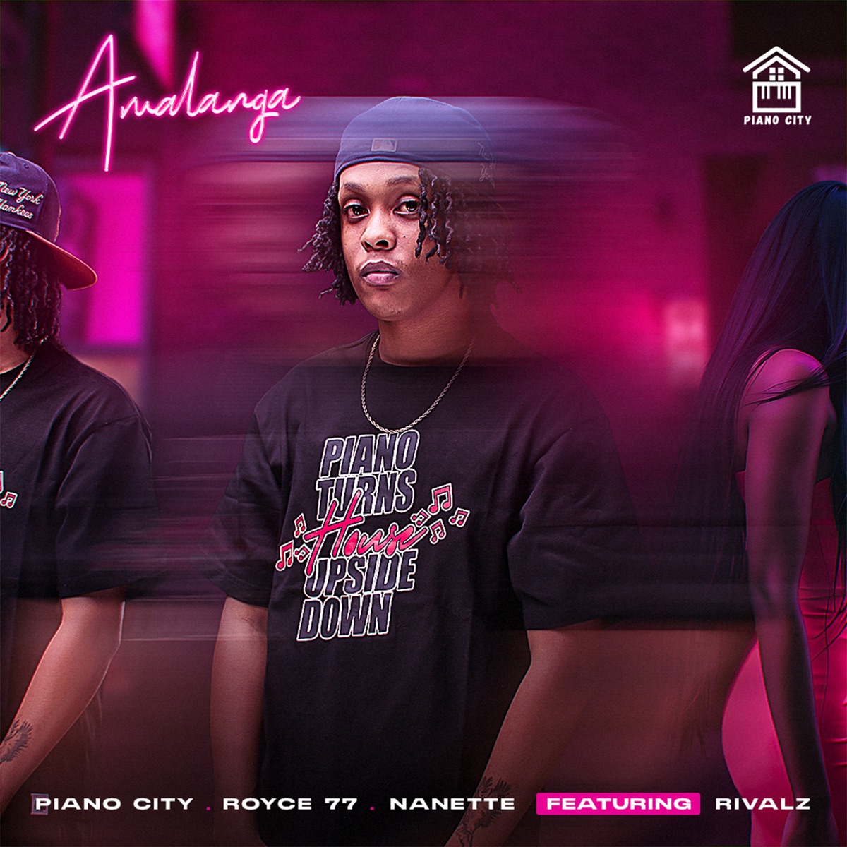 Amalanga (feat. Rivalz) - Single by Piano City, Royce77 & Nanette album cover