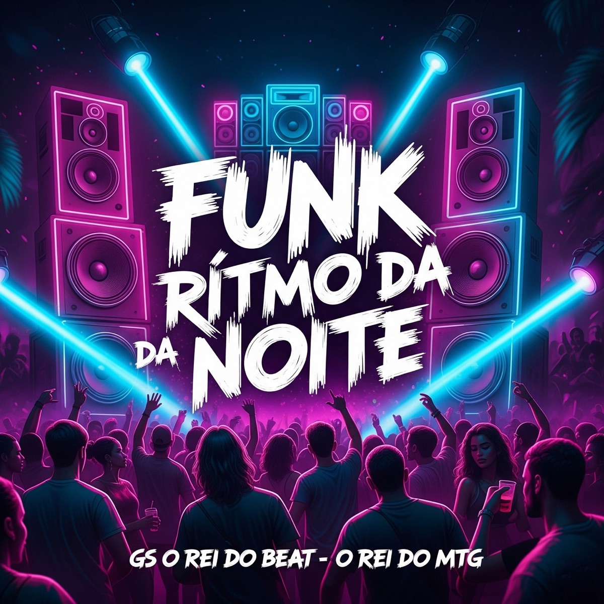 FUNK RITMO DA NOITE (Slowed) - Single by GS O Rei do Beat & O REI DO MTG album cover