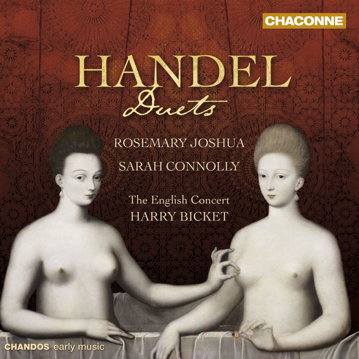 Handel: Duets by The English Concert, Harry Bicket, Rosemary Joshua & Dame Sarah Connolly album cover