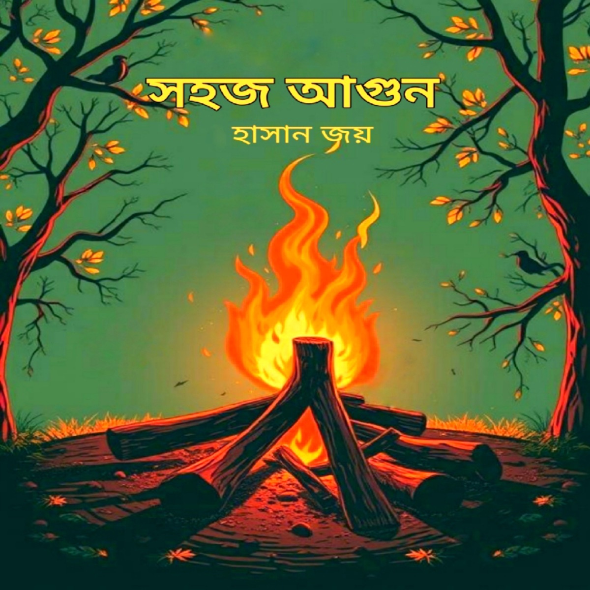 Shohoj Aagun - Single by Hasan Joy album cover