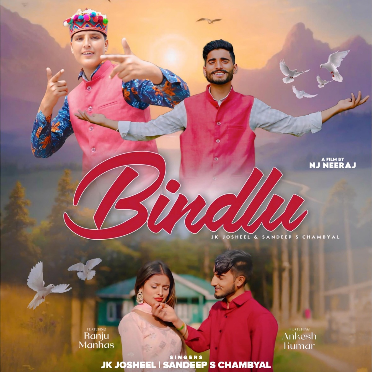 Bindlu (feat. Jk Josheel) - Single by Sandeep S Chambyal album cover
