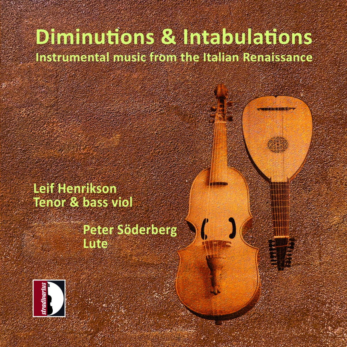 Diminutions & Intabulations by Peter Soderberg & Leif Henrikson album cover