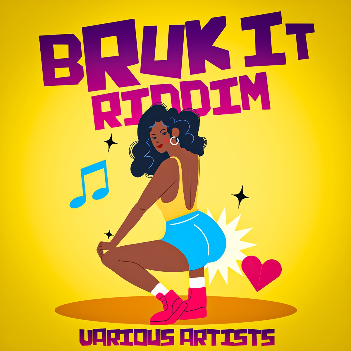 Bruk It Riddim - EP by Olatunji, Problem Child, Lady Lava & Konshens album cover