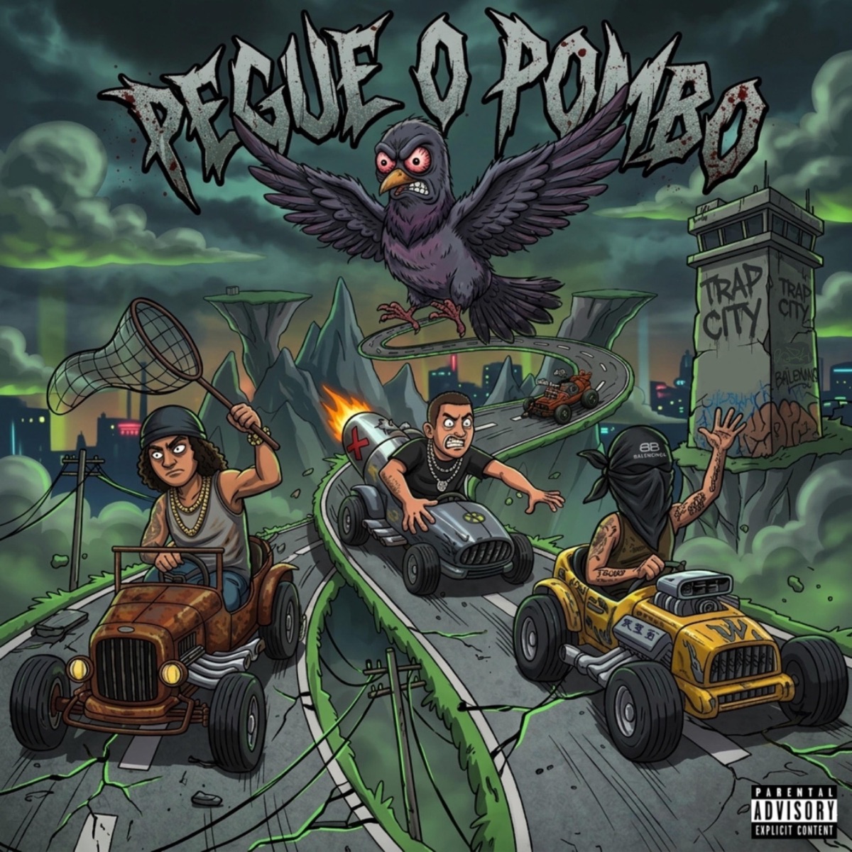Pegue o Pombo (feat. MGVIC, Devil Guima & Kaijin Beats) - Single by SalR9 album cover