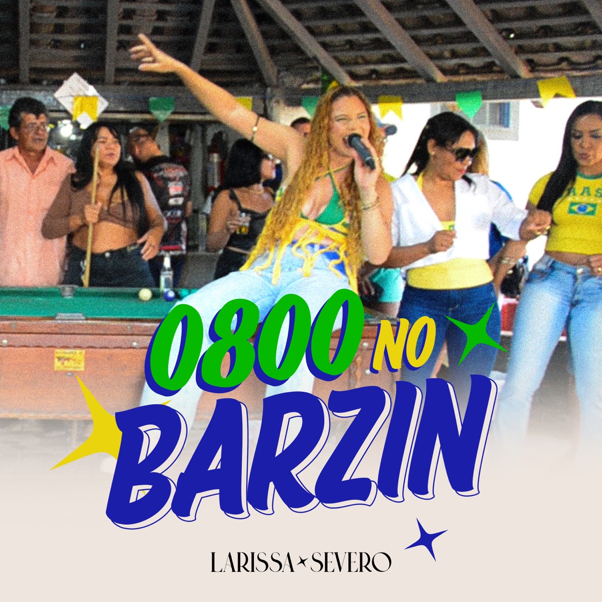0800 no Barzin - Single by Larissa Severo album cover