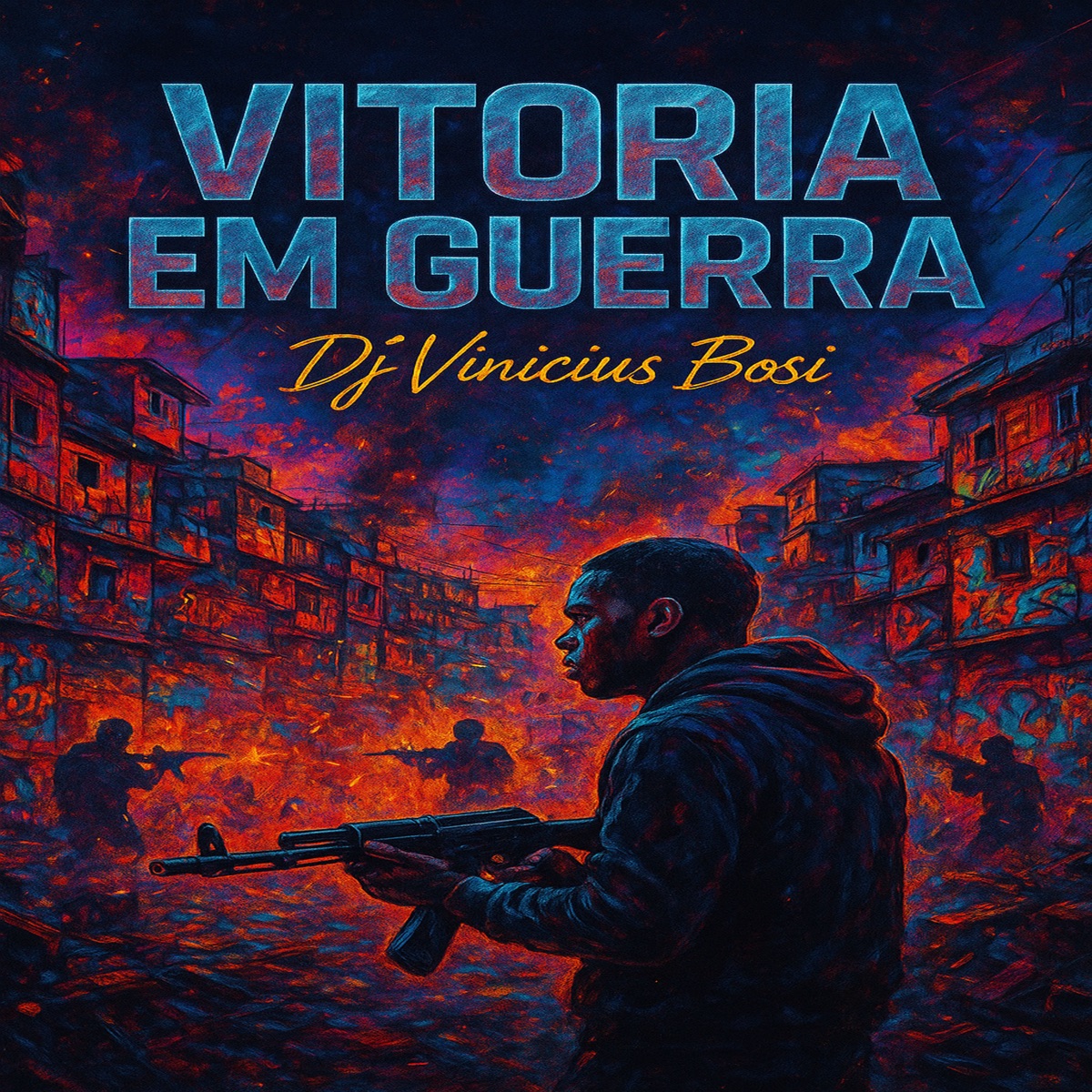 Vitoria em Guerra - Single by Dj Vinicius Bosi album cover