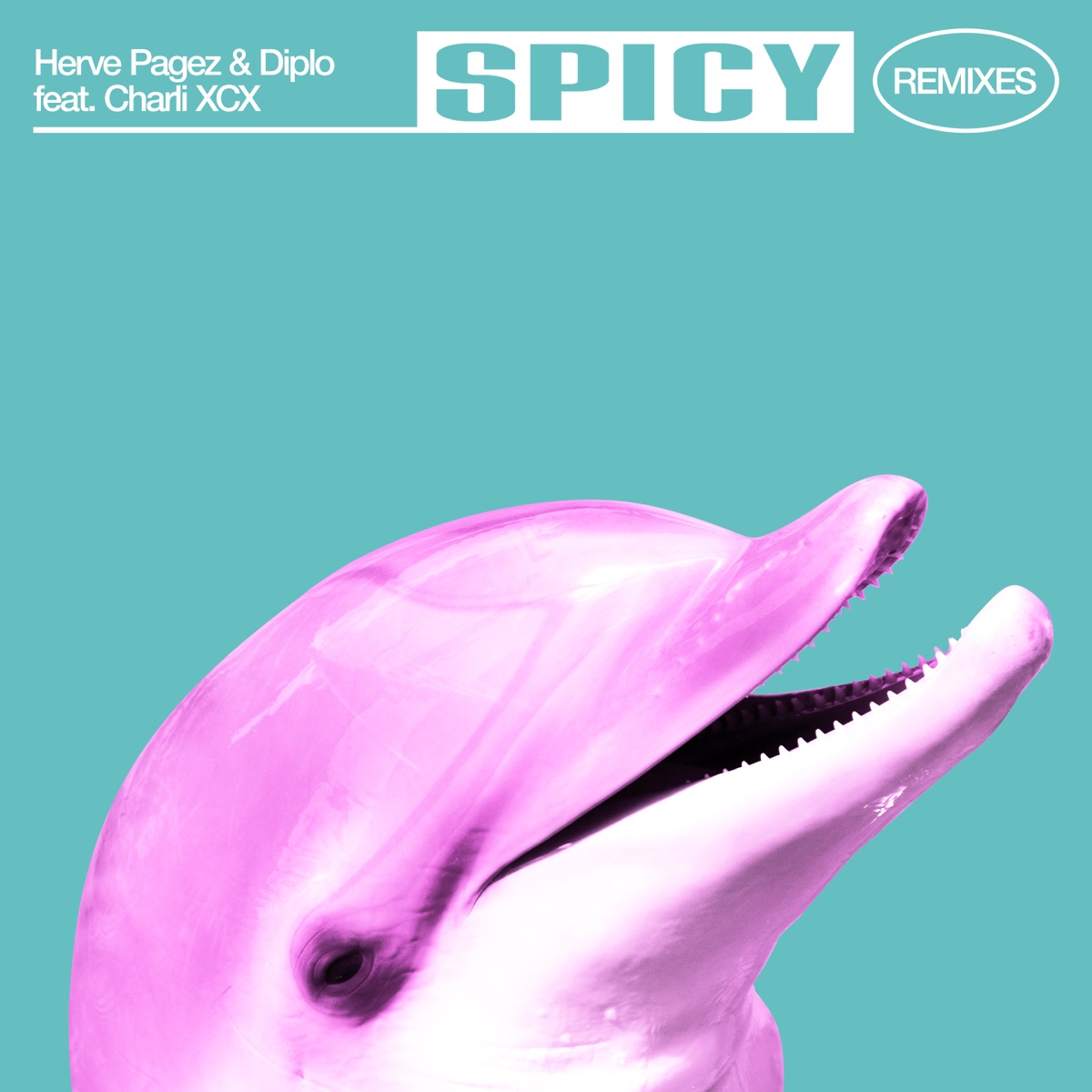 Spicy (feat. Charli XCX) [Remixes] - EP by Herve Pagez & Diplo album cover