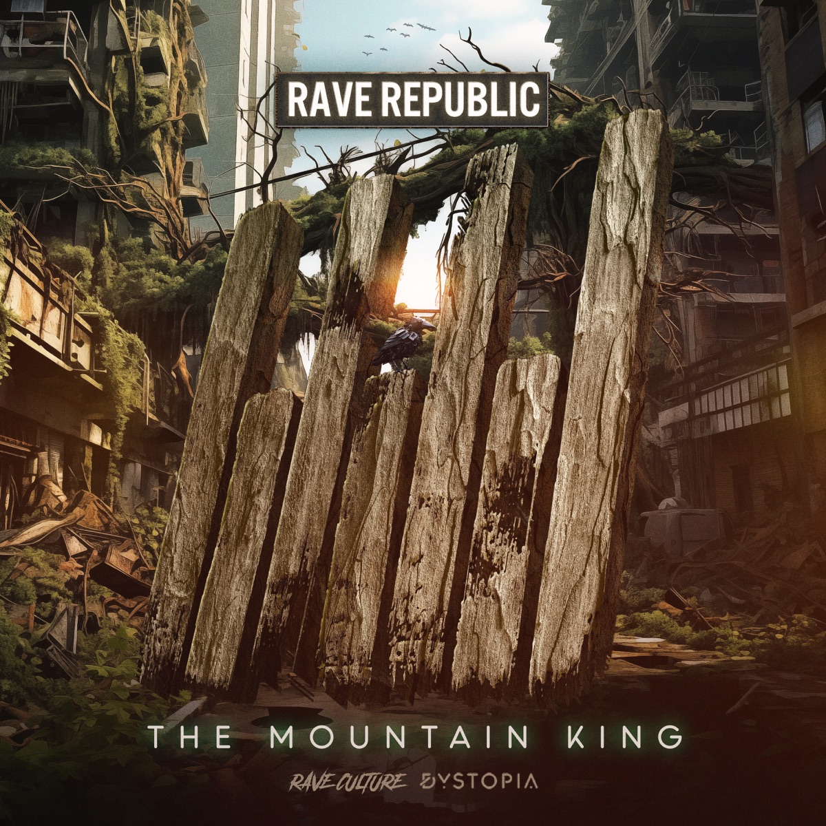 The Mountain King - Single by Rave Republic album cover