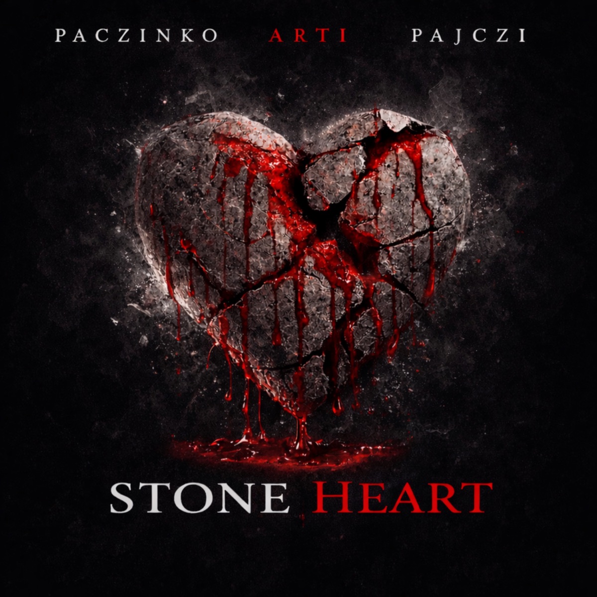 STONE HEART - Single by Paczinko, Arti & Pajczi album cover
