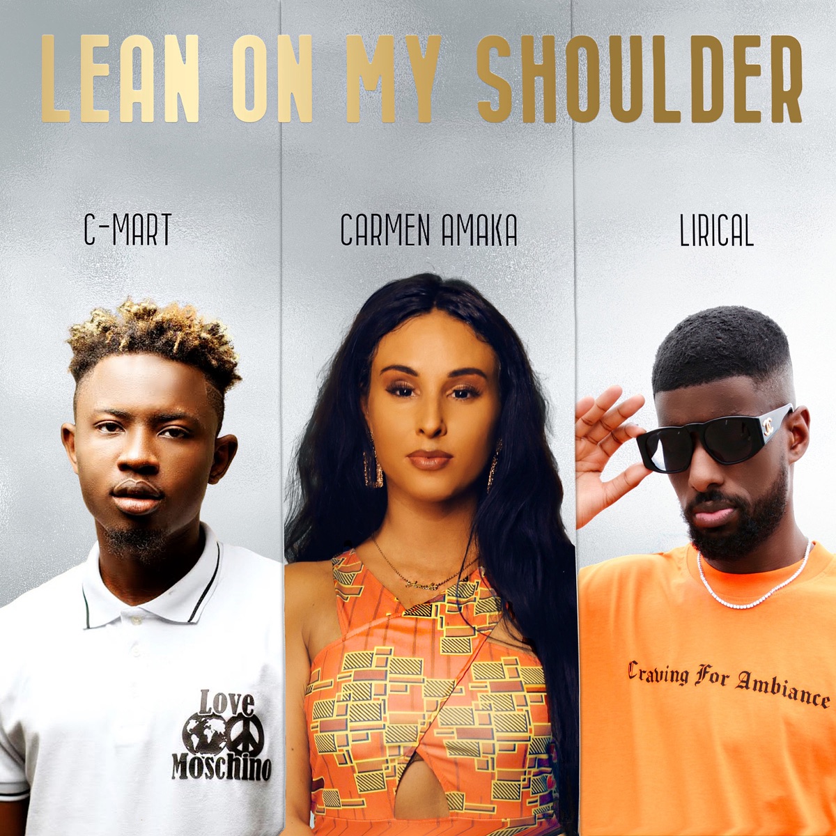 Lean on My Shoulder (feat. C-Mart & Lirical) - Single by Carmen Amaka album cover