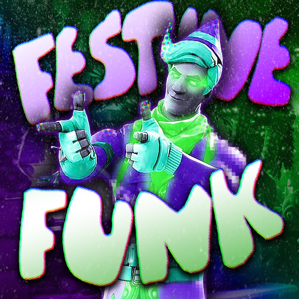 FESTIVE FUNK - EP by Rvnge, GULIEN, CHIDORI & Aethra album cover