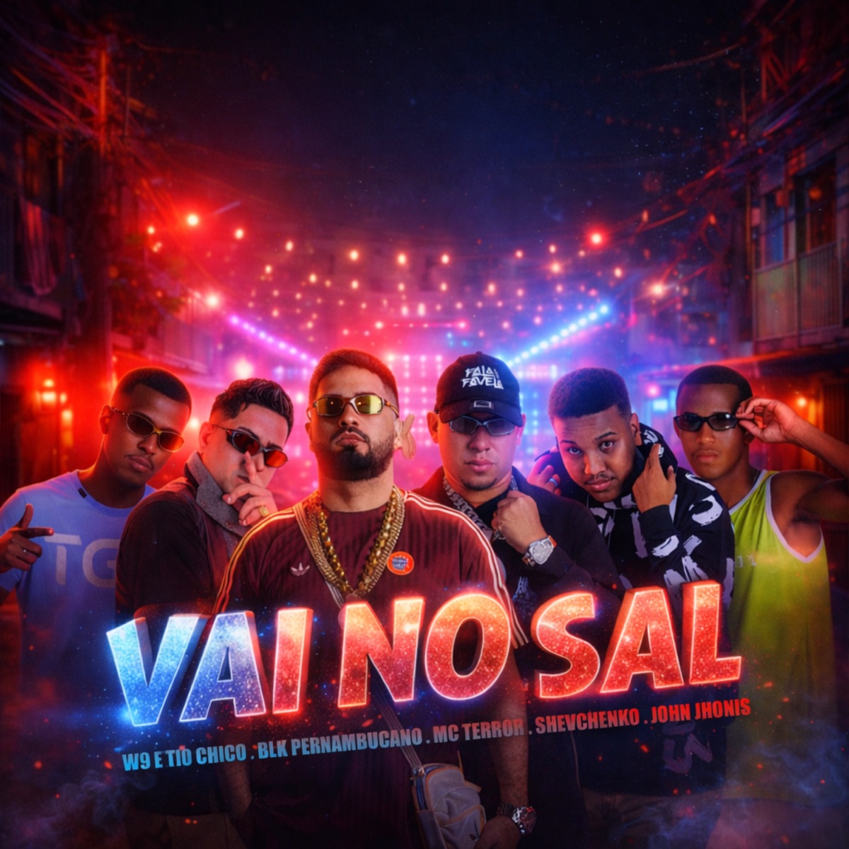 Vai no Sal - Single by Shevchenko, W9 e tio chico, BLK Pernambucano, MC Terror & JOHN JHONIS album cover