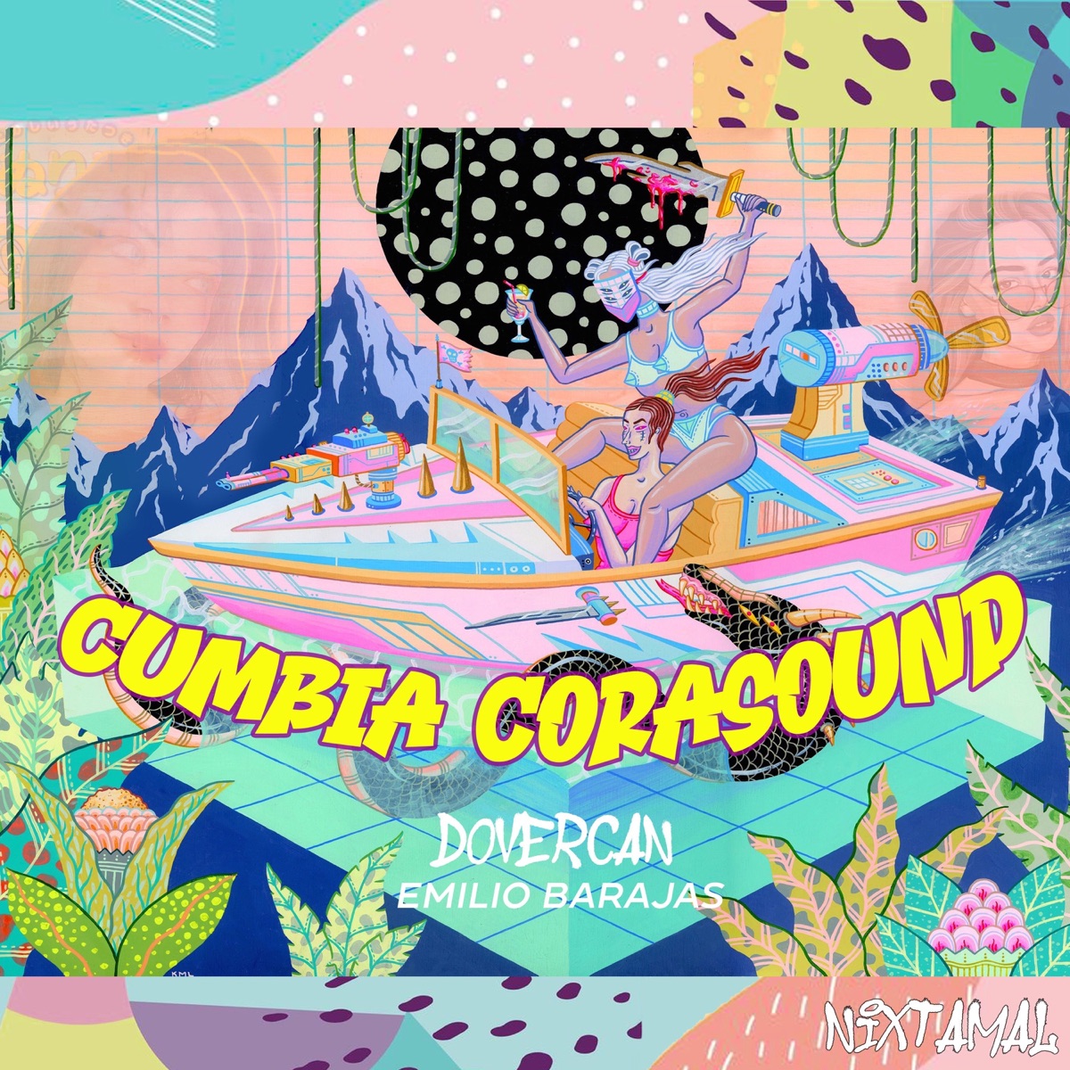Cumbia Corasound (feat. Emilio Barajas & Nixtamal) - Single by Dovercan album cover