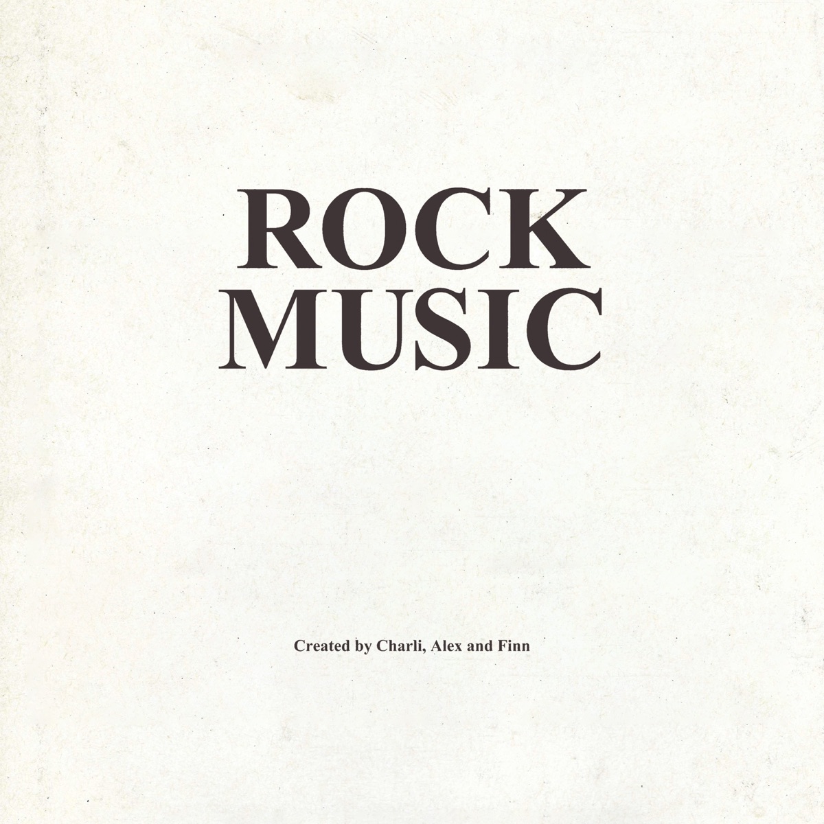 Rock Music - Single by Charli xcx album cover artwork