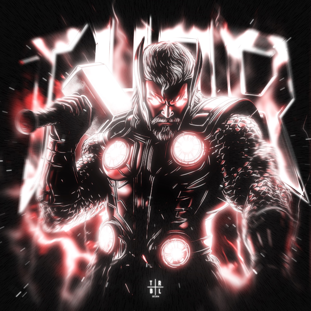 THOR - Single by DJ RYUGA, SLOWERB & 7vvch album cover