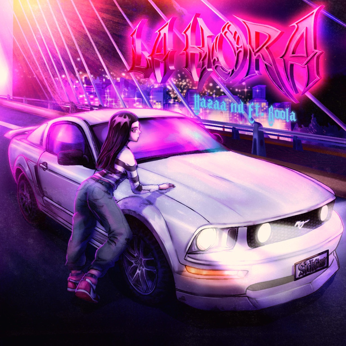 La Hora (feat. Roola) [Radio Edit] - Single by Hazaa ND album cover