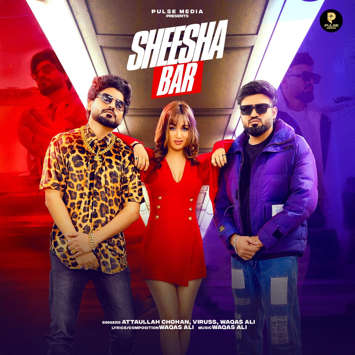 Sheesha Bar - Single by Attaullah Chohan, Viruss & Waqas Ali album cover