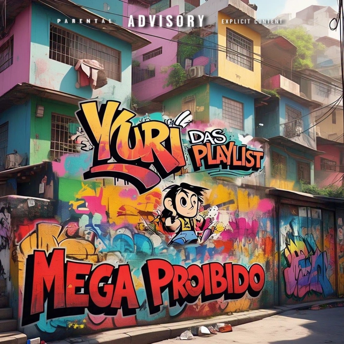 Mega Proibido - Single by YURI DAS PLAYLIST & Sagaz No Beat album cover