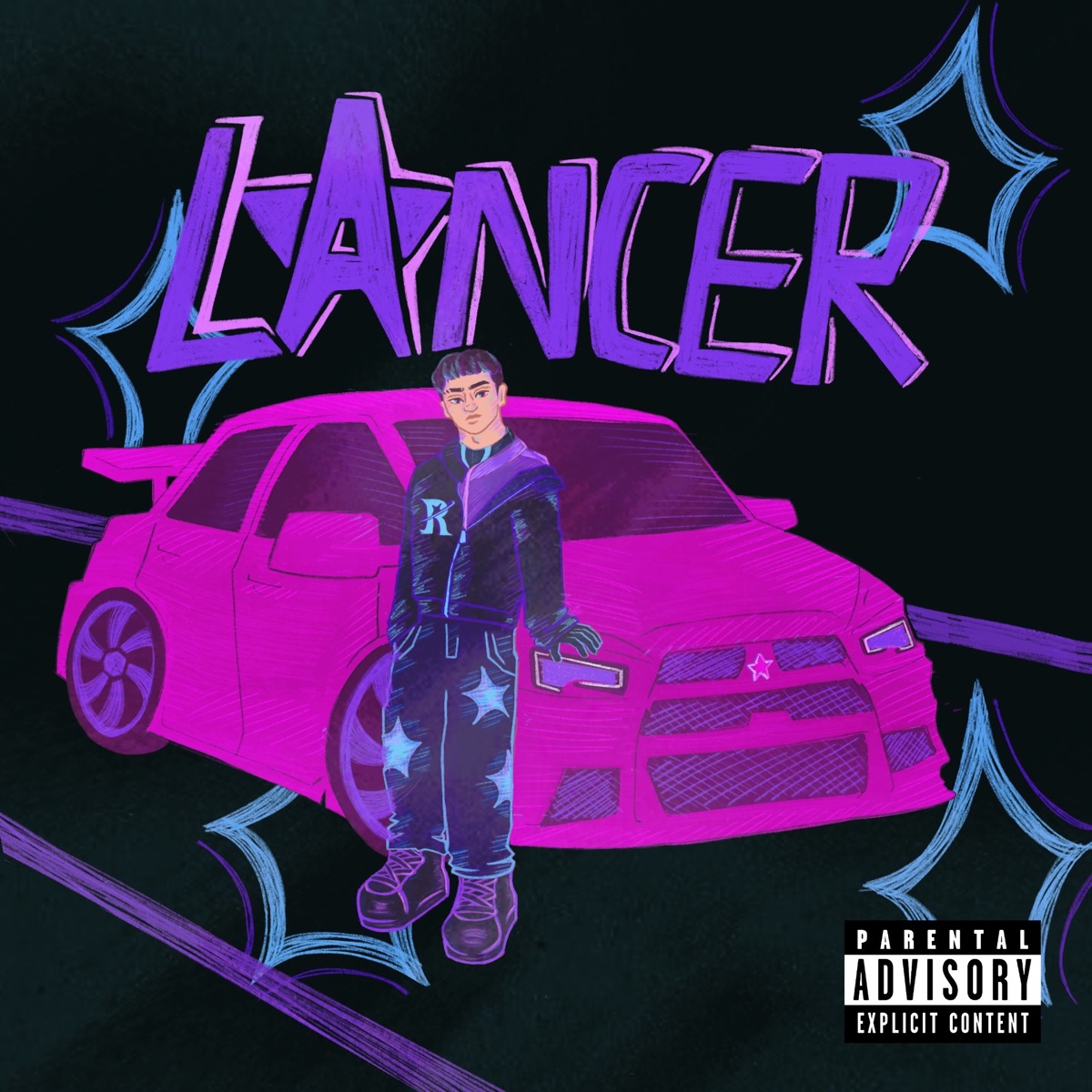 Lancer (feat. Leonboss & Blpzw) - Single by Rikez album cover